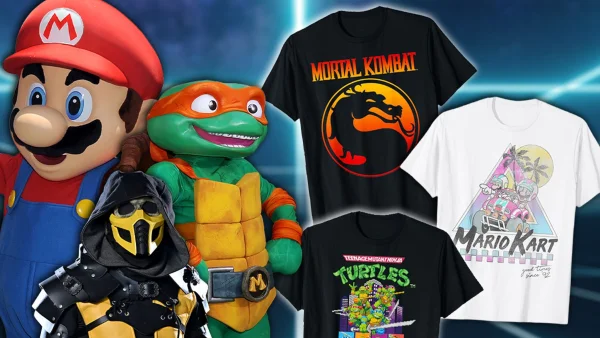 8 Retro Arcade Game T-Shirts to Score Major Nostalgia Points