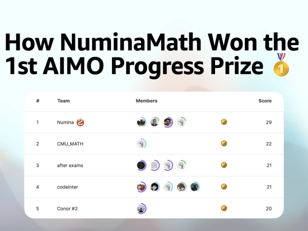 NuminaMath Team Triumphs in Inaugural AIMO Progress Prize