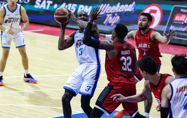 Meralco Bolts Snap Barangay Ginebra's Five-Game Winning Streak in PBA