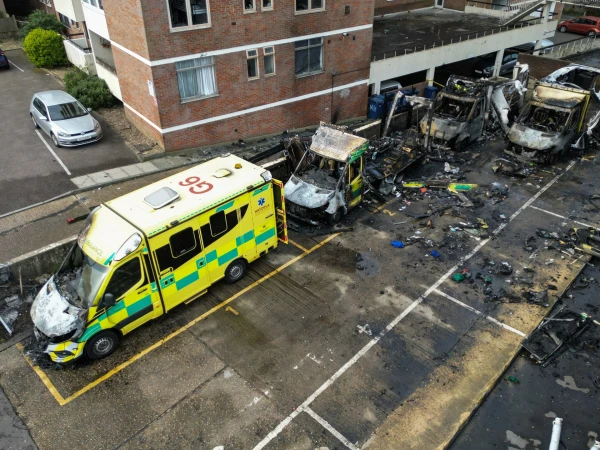 London Trio Held Without Bail in Jewish Charity Ambulance Arson Case