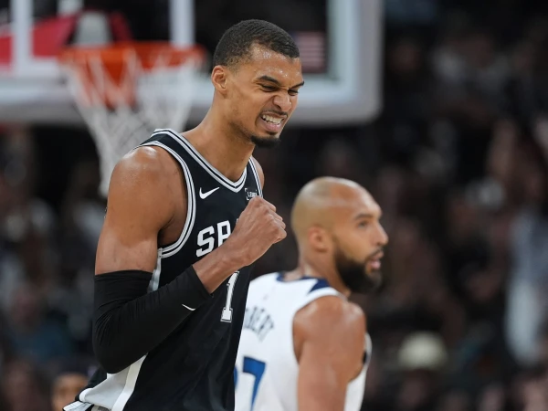 Wembanyama returns, Spurs rout Wolves for 3-2 lead in NBA Playoff series