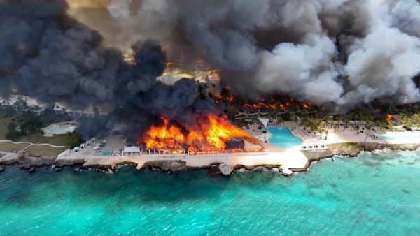 Massive Fire at Dominican Republic Resort Claims Tourist's Life, Forces Evacuation of Nearly 1,700