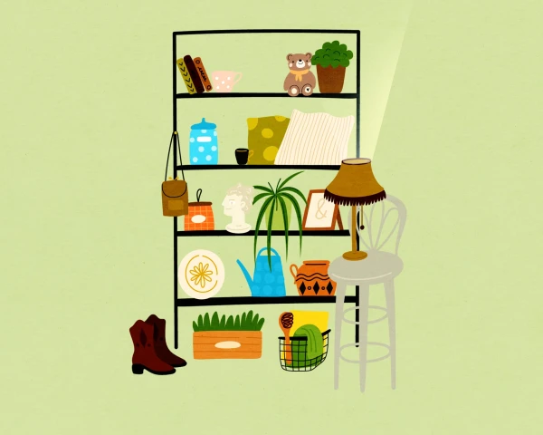 In my apartment block’s ‘Room of Unlimited Magical Recycling Possibilities’ I found not just freebies, but friends