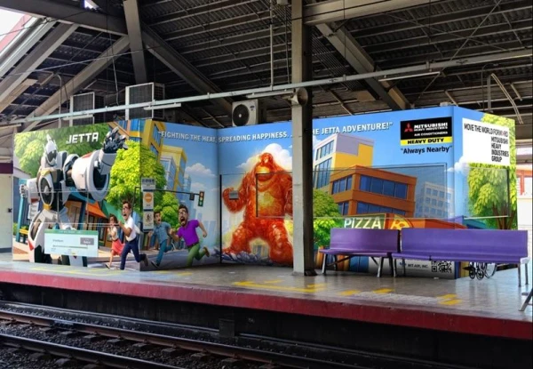 LRT-1 Opens Cool Commute Zone at Baclaran Station