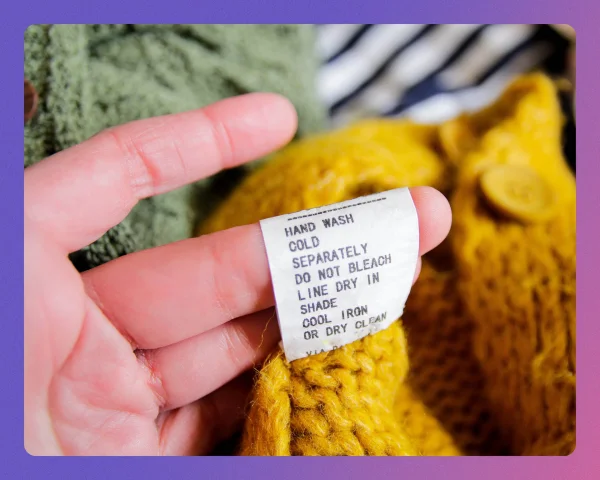 Ditch fabric softener and give jumpers a good steam: how to make your clothes last longer