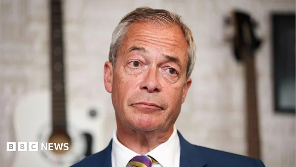 Farage says he's 'done no wrongdoing' after benefits from ally not declared
