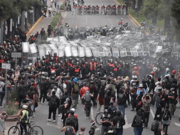 Clashes Erupt Between Protesters and Police Outside World Cup Opener at Azteca Stadium