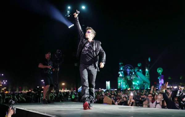 Muse Frontman Matt Bellamy Stuns Coachella with Unannounced Anyma Collaboration