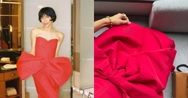 Mimiyuuuh's Dress Becomes Hollywood Treasure with Signatures from Meryl Streep and Anne Hathaway