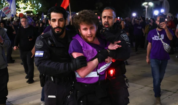 Tel Aviv Erupts in Protest as Police Detain Anti-War Demonstrators