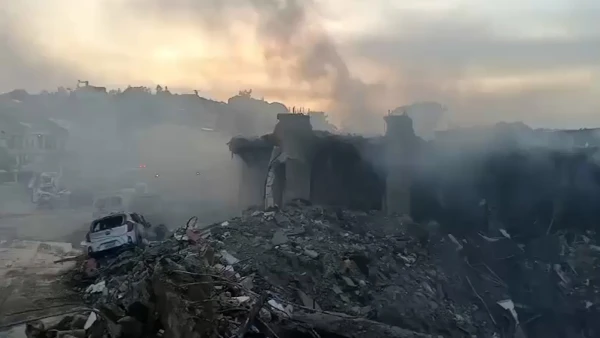 Israeli Airstrikes Level Structures Near Southern Lebanon Medical Facility