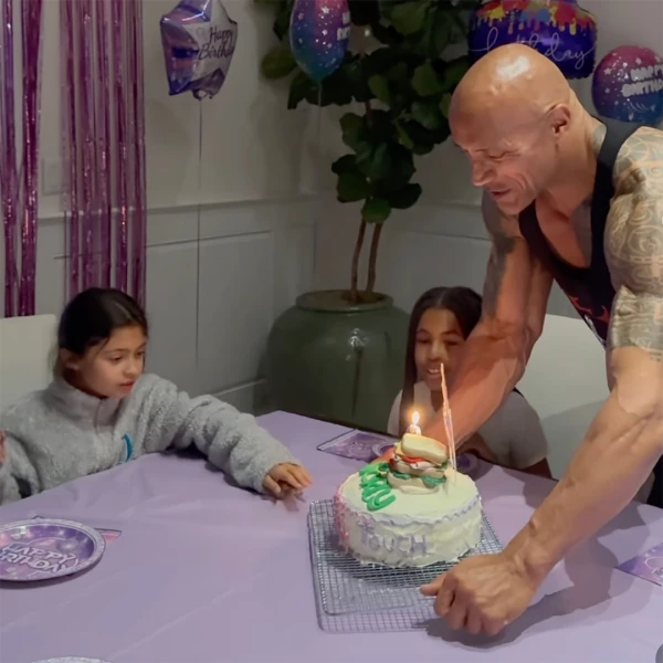 Dwayne 'The Rock' Johnson Hosts KATSEYE-Themed Extravaganza for Daughter Tiana's 8th Birthday