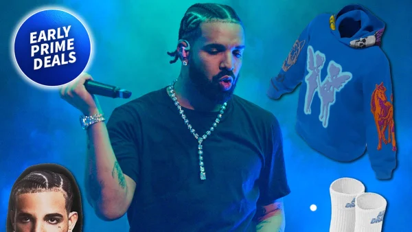 Drake’s Amazon Collection Hits Early Prime Day Sales: From Air Drake Socks to a Life-Size Face Mask