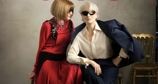 Iconic Duo: Meryl Streep and Anna Wintour Unite for Vogue's May Cover