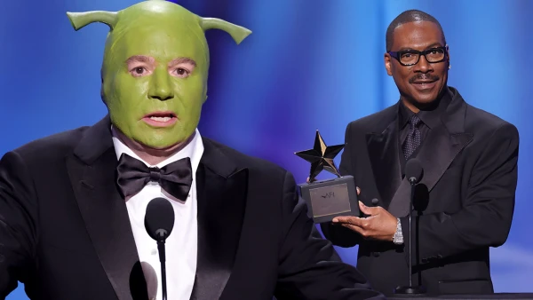 Mike Myers Delivers Ogre-Sized Surprise at Eddie Murphy's AFI Tribute