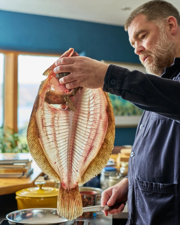 ‘Good fish smells of the sea on a hot stone’: Nathan Outlaw on simple seafood cooking