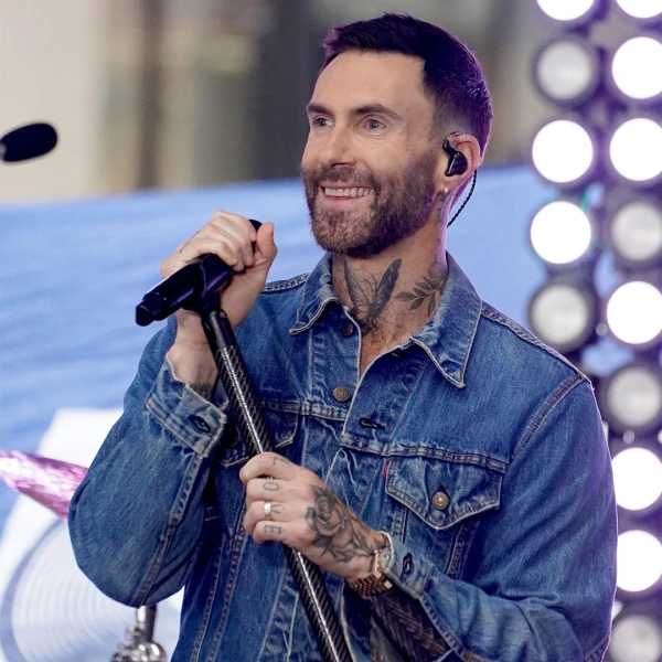 Adam Levine Debuts Clean-Shaven Look at Breakthrough Prize Awards with Wife Behati Prinsloo