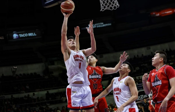 Ginebra Rallies Past Blackwater for Fourth Straight Win, TNT Dominates Macau