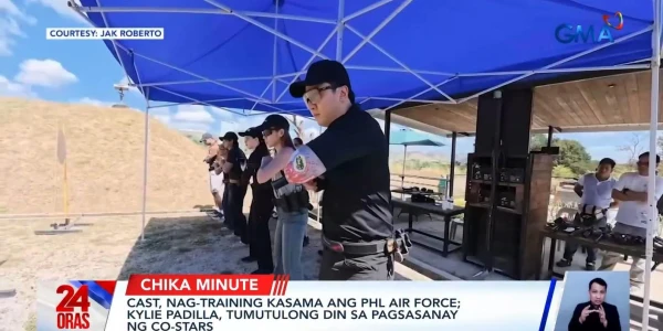 Cast of 'Task Force Firewall' Undergoes Military Training with Philippine Air Force