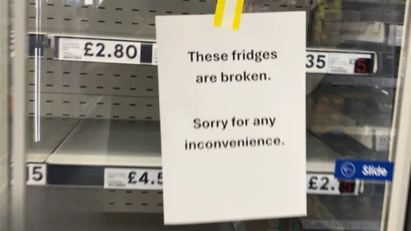 Old British fridges 'cannot cope with the heat'