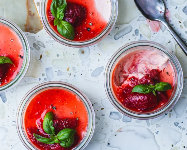 Transform Overripe Strawberries into a Classic British Possets Dessert