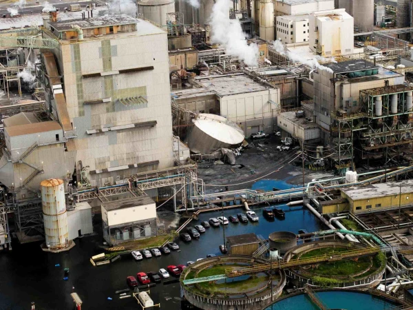New Drone Footage Reveals Damaged Chemical Storage Tank in Washington