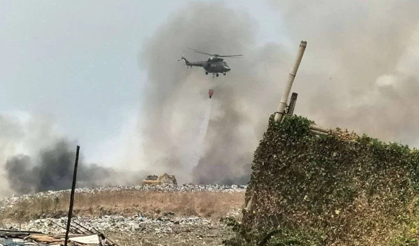 Navotas Landfill Blaze Finally Contained After Days of Intense Firefighting
