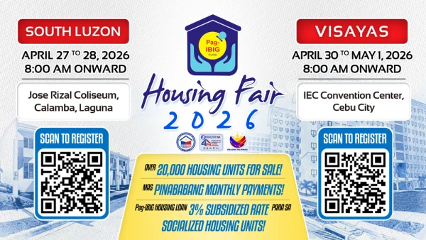 Pag-IBIG Fund Expands Housing Fairs Across Southern Luzon and Visayas to Boost Homeownership
