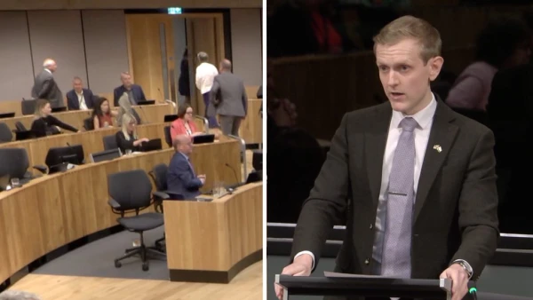Reform UK MS Sparks Walkout in Welsh Parliament