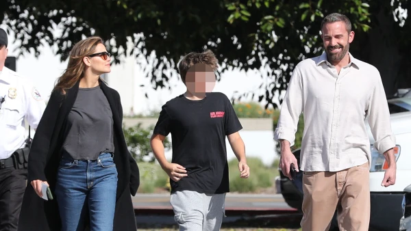 Affleck and Garner Share Easter Family Stroll with Teen Son Samuel