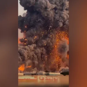 Fiery Skies Over Isfahan: Video Reveals Aftermath of Joint US-Israeli Strike in Iran