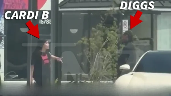 Cardi B and Stefon Diggs Argue Outside Maryland Coffee Shop, on Video