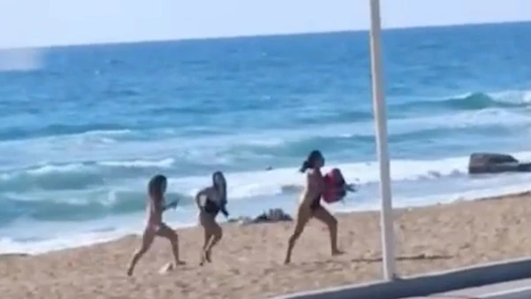 Panic Erupts on Nahariya Beach as Hezbollah Rockets Rain Down