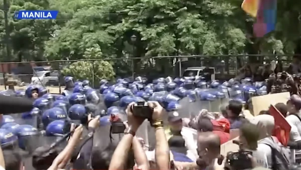 7 Officers Hurt in Labor Day Clashes Draws Ire from Napolcom