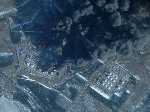 Ukrainian Drone Strike Targets Russian Baltic Port, Zelenskyy Confirms