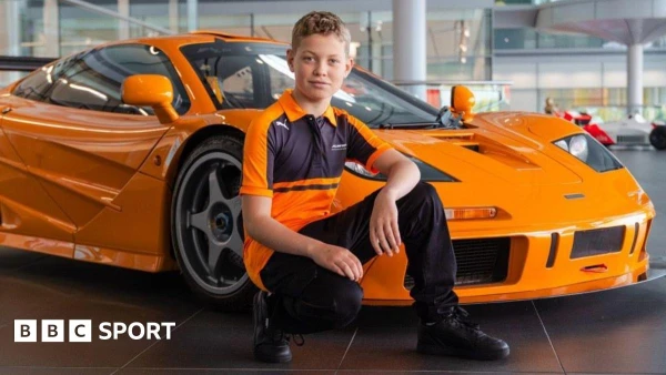 McLaren Signs 11-Year-Old Karting Prodigy to Young Driver Program, Beating Hamilton's Record