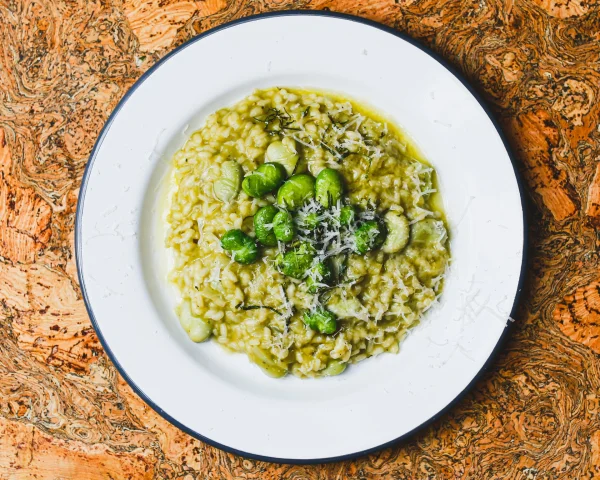 Bean Pod Risotto: A Zero-Waste Twist on a Classic Italian Dish