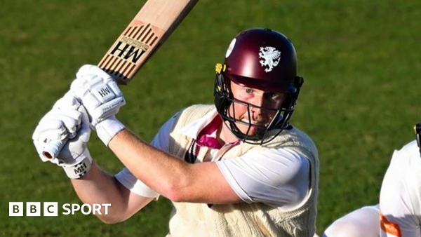 James Rew's Batting Brilliance Puts Somerset on Verge of Victory Over Hampshire