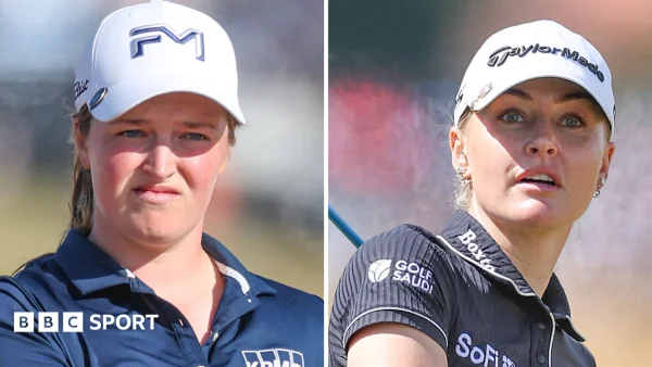 Noh Surges to AIG Women's Open Lead While English Favorites Hull and Woad Stay in the Hunt