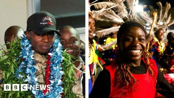 Hero's Welcome: Marathon Trailblazer Sabastian Sawe Returns to Kenya