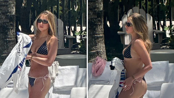 Tate McRae Balances Studio Sessions with Miami Sunshine in Bikini Break