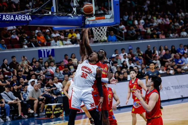 PBA: Barangay Ginebra weathers late Rain or Shine rally, evens semis series at 1-1