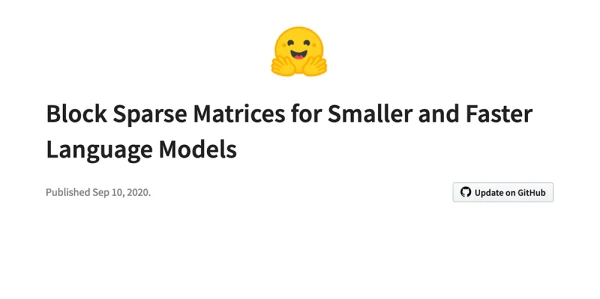Block Sparse Matrices: Making Language Models Leaner and Faster