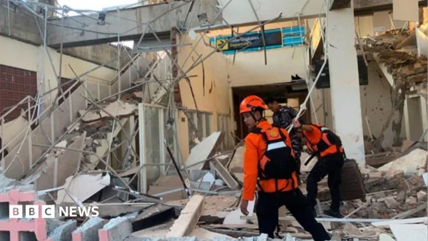 Devastating Earthquake Strikes Indonesia, Killing Dozens and Leaving Trails of Destruction