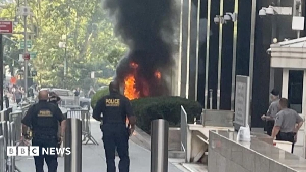 Ex-Army Veteran Arrested for Starting Fire Outside Manhattan Federal Building