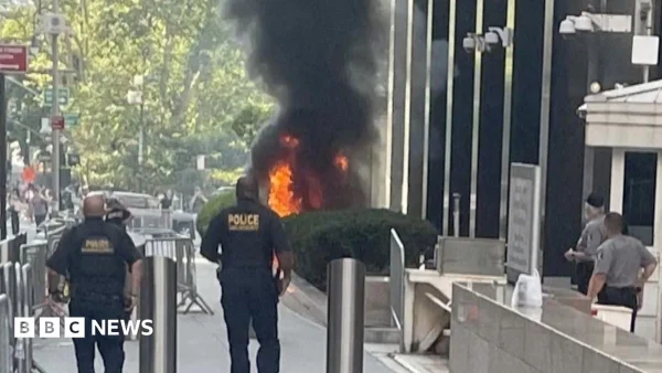 Ex-Army Veteran Arrested for Starting Fire Outside Manhattan Federal Building