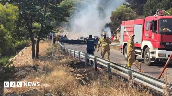 Deadly Helicopter Collision Strikes Greece as Wildfires Rage On
