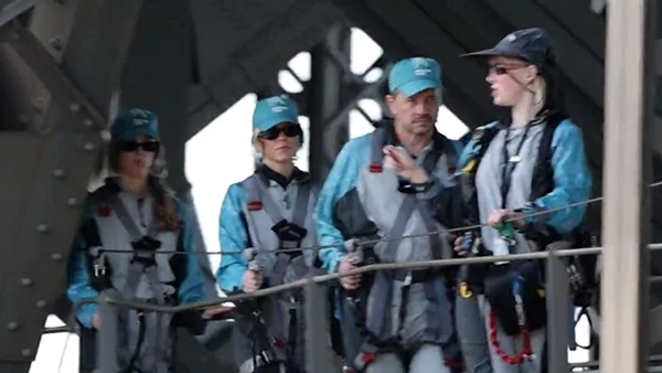 Sydney Sweeney Scales Sydney Harbour Bridge After Going Instagram Official with Scooter Braun