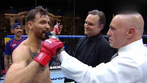 UFC Star Mauricio Ruffy Drops Chandler, Then Proposes at White House