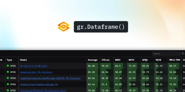 Gradio Launches Upgraded Dataframe Component for Enhanced Data Interaction